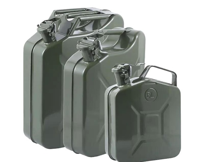 Metal Jerry Cans