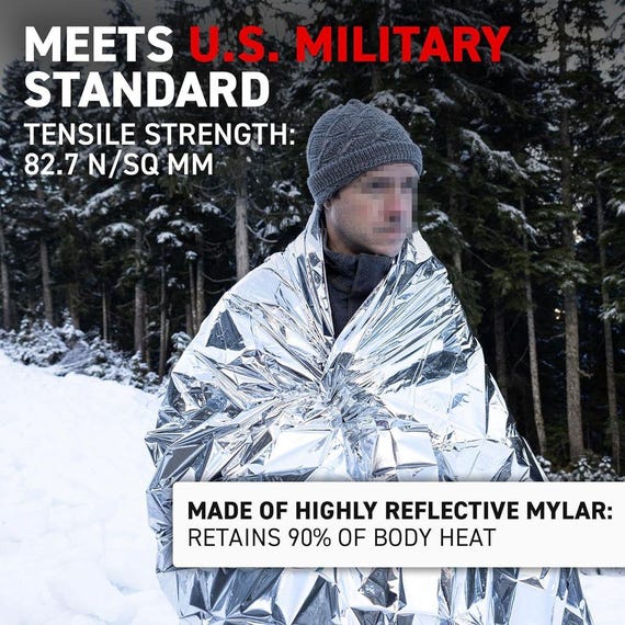Mylar Emergency Thermal Blanket