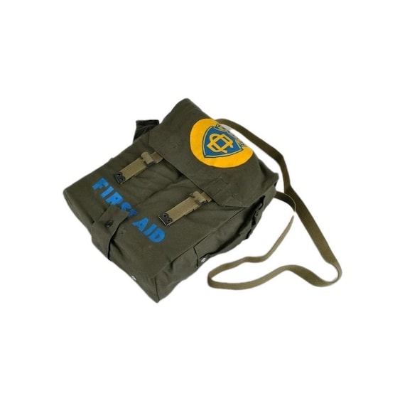 Army Shoulder Bag & Backpack Canadian Civil Defence First Aid