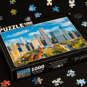 Chicago Millenium Park jigsaw puzzle