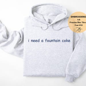 Bestickter benutzerdefinierter Hoodie, personalisierter Hoodie, Geschenk für sie, Hoodie mit individuellem Text, Hoodie mit individuellem Logo, Paare Hoodies, Muttertagsgeschenk Bild 7