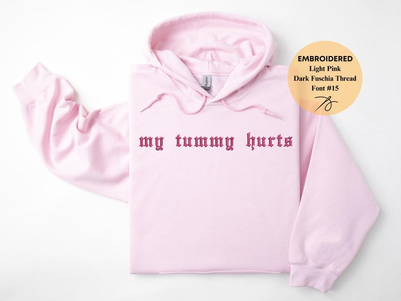Bestickter benutzerdefinierter Hoodie, personalisierter Hoodie, Geschenk für sie, Hoodie mit individuellem Text, Hoodie mit individuellem Logo, Paare Hoodies, Muttertagsgeschenk Bild 4