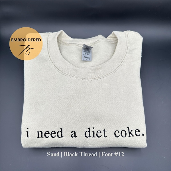 Custom Embroidered Sweatshirt, Personalized Crewneck, Custom Text Sweater, Embroidered Text Crewneck, Custom Embroidery, Halloween Gift