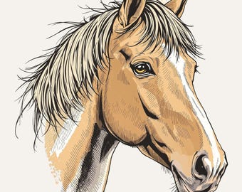 Horse PNG, Western Horse Western Desert Design Download, Western Design For Products, Horse Image For Design, Cowboy Style PNG, Western PNG