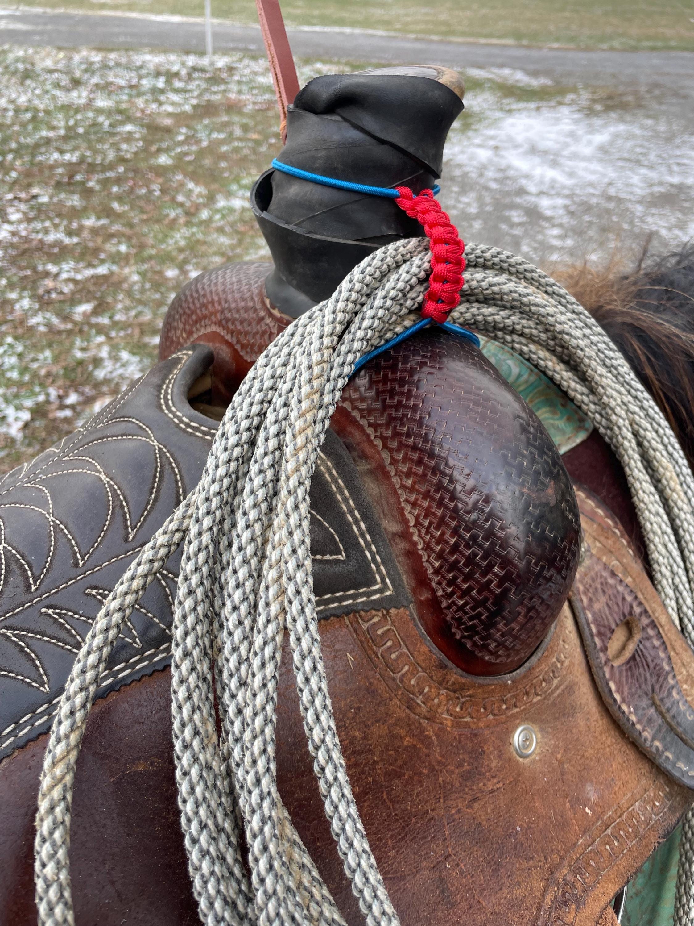 Corde (sangle) De Selle – Blanc Et Rose – Circonférence 41″ – Cheval – Taille M