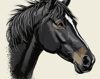 Horse PNG, Western Horse SVG Download, Western Design For Products, Horse Image For Design, Cowboy Style PNG, western png, Horse Image