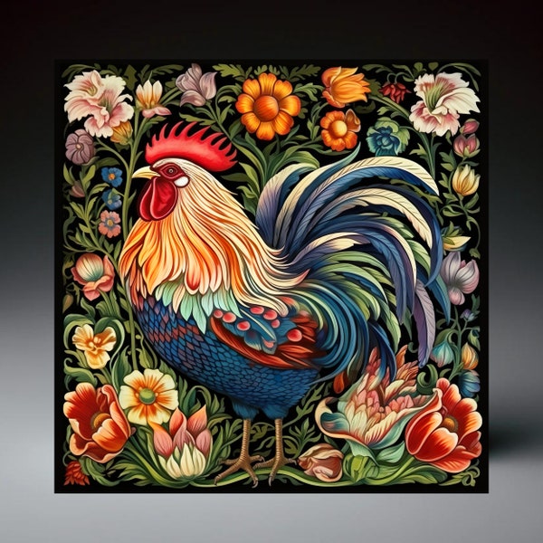 Chicken Tile - Etsy