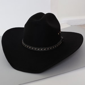 Affordable Black Cowboy Hat – Lightweight & Budget-Friendly Dubetina Western Hat