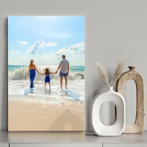 Custom Photo Canvas Print: High-Resolution Family Portrait Art