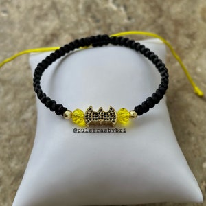 Bat man bracelet