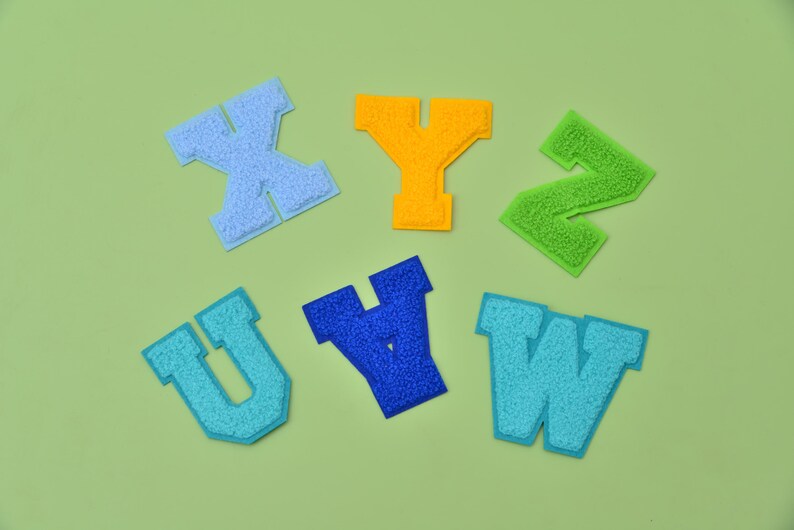 Alphabet Stickers, Custom DIY Colorful Capital Letter Stickers