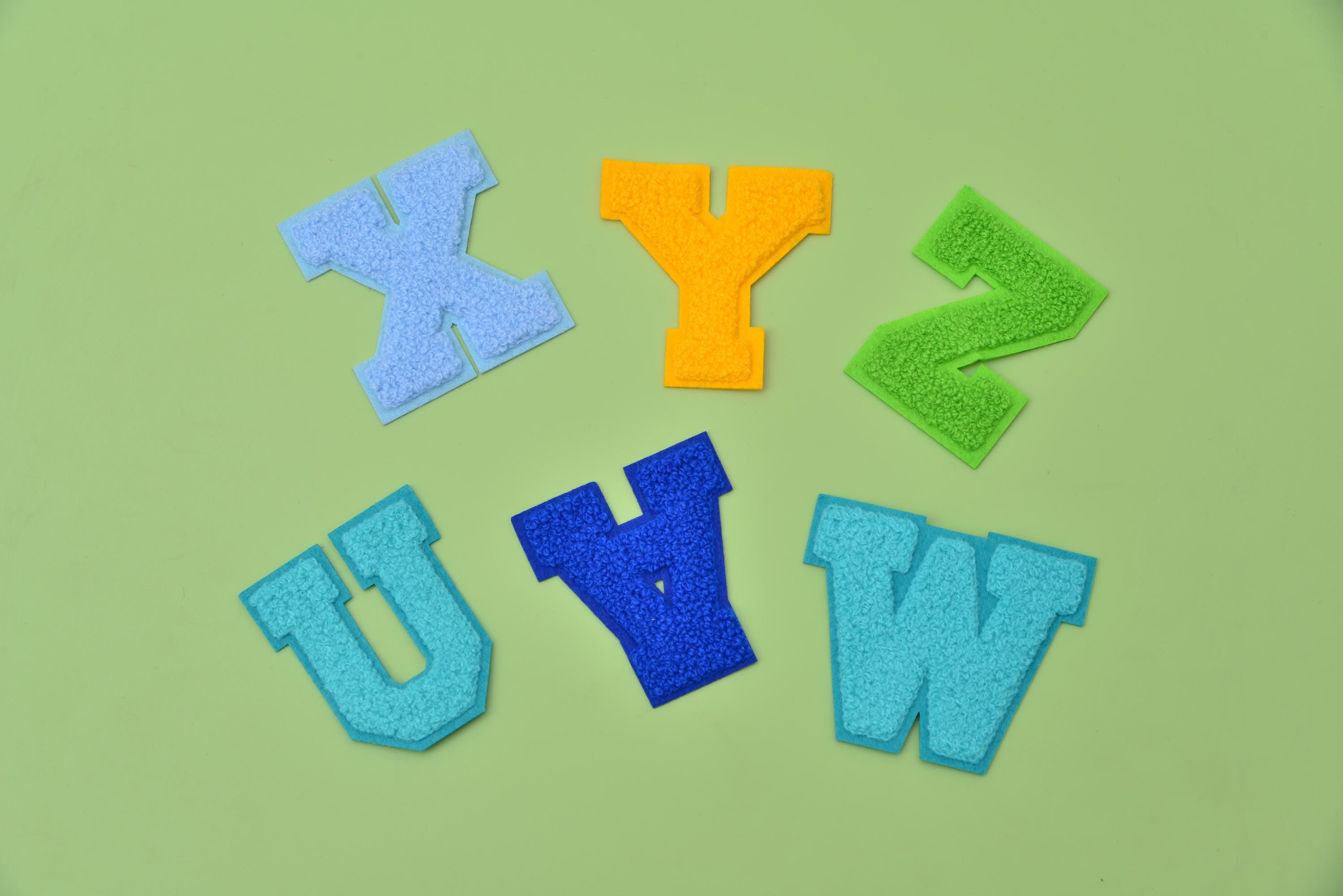 Alphabet Stickers, Custom DIY Colorful Capital Letter Stickers