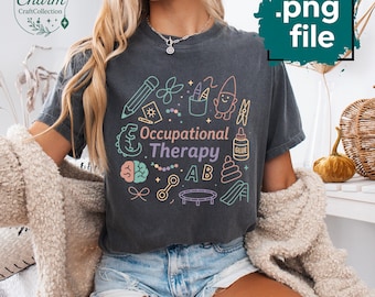 Occupational Therapy PNG: OT Clipart Design (Digital Download 5000x5000px)