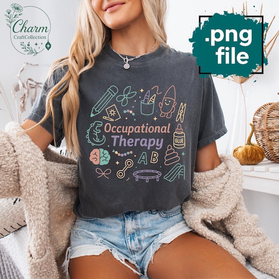 Occupational Therapy PNG: OT Clipart Design (Digital Download 5000x5000px)