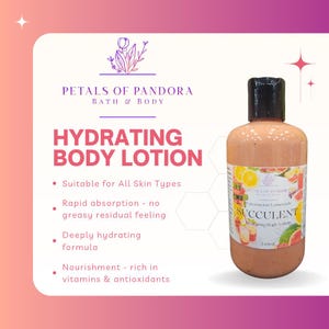Succulent: Watermelon Lemonade Hydrating Body Lotion
