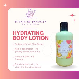Refresh: Cucumber & Melon Hydrating Body Lotion