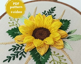 Sonnenblume Handstickmuster, PDF-Stickerei, Blumenstickmuster, Stickmuster PDF, Anfängermuster, Blumenstickerei - Etsy.de Sonnenblume Handstickmuster, PDF-Stickerei, Blumenstickmuster, Stickmuster PDF, Anfängermuster, Blumenstickerei - Etsy.de