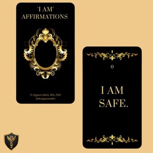 Sensitive Soul Decks: 'I AM' Affirmations | Available in English, German, & Turkish | Empowering Affirmation Cards for Self-Empowerment