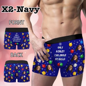 Custom Face Boxer Briefs, Personalized Photo Underwear Gifts, Heartfelt Love Gift for Men, Anniversary Present for Him image 17