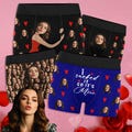 Custom Face Boxer Briefs, Personalized Photo Underwear Gifts, Heartfelt Love Gift for Men, Anniversary Present for Him