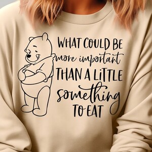 Cosa potrebbe essere più importante di un po', Winnie SVG, Pooh SVG, Bear Svg, Bear Cricut, Pooh Png, Winnie the Pooh, Pooh Phrases, Winnie png