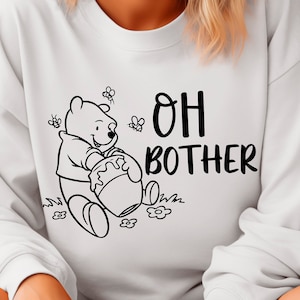 Oh la peine, Winnie svg, Pooh SVG, Pooh png, Family Vacaiton Png, Téléchargement instantané Design imprimable Svg pour Cricut Cutting File Vinyl Cut File