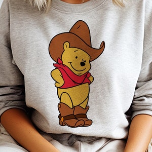 Disney Winnie the Pooh Cowboy SVG, Customizable Friends, Cut File,  Printable Design for Cricut Vinyl Cutting, Svg, Printable Design Files
