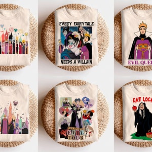 Bundle Villain, Ogni fiaba ha bisogno di un cattivo PNG, Cattivo PNG, Ursula, Crudelia, Regina Cattiva, PNG, File di design stampabili da scaricare digitalmente
