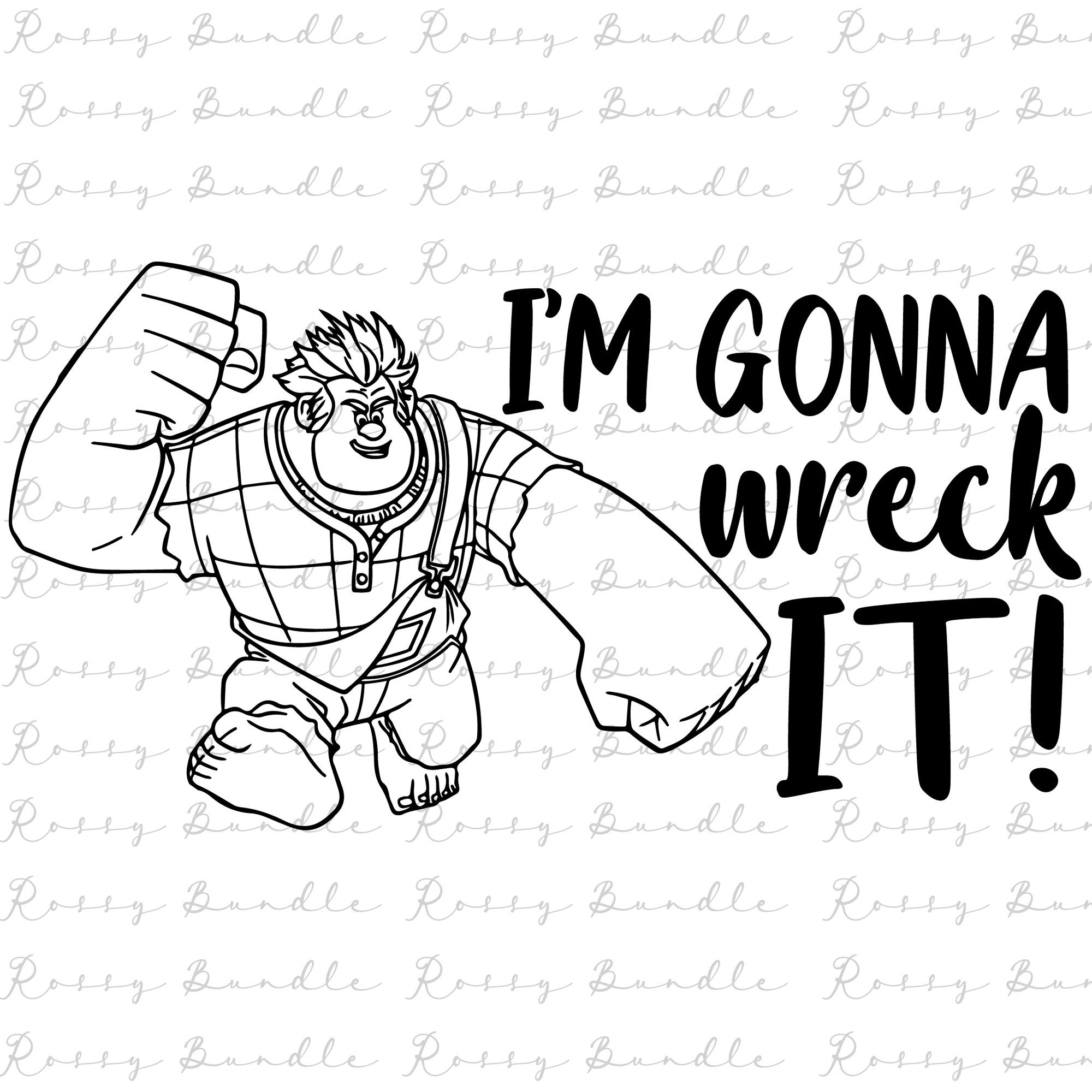 I'm Gonna Wreck It!　Wreck-it Ralph　HC版 Wreck It Ralph - I'm Gonna Wreck It! - YouTube