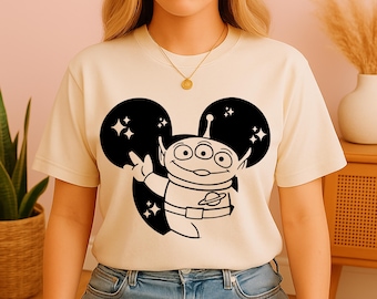 Alien SVG, Toy Story SVG, Toy Story 2, Mickeyy Svg Disneyland Ohren Clipart Svg Clipart SVG, geschnittene Datei Cricut, Silhouette, Cricut-Design