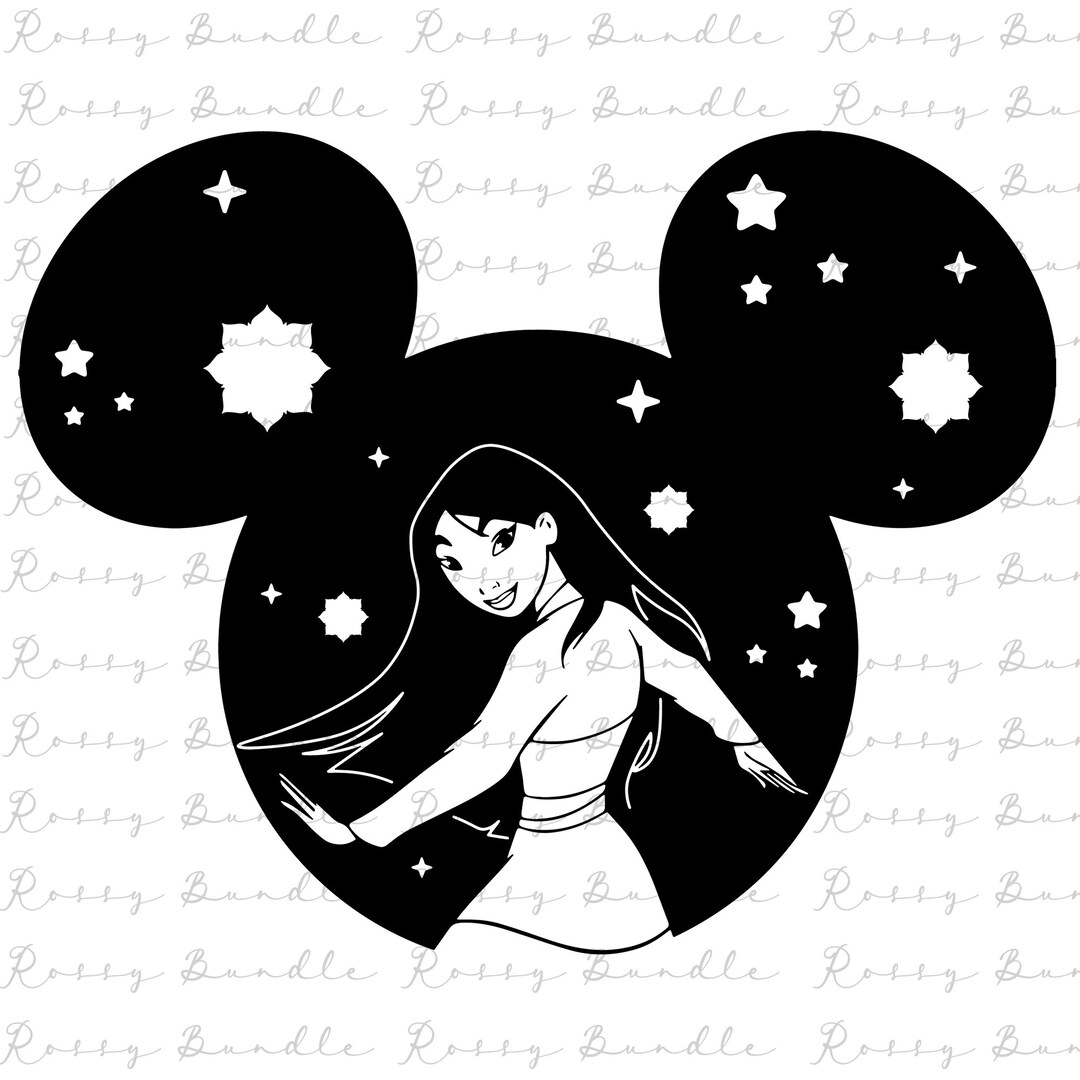 Vector Mulann Princess Svg, Finding Nemo SVG, Magical Kingdom Svg