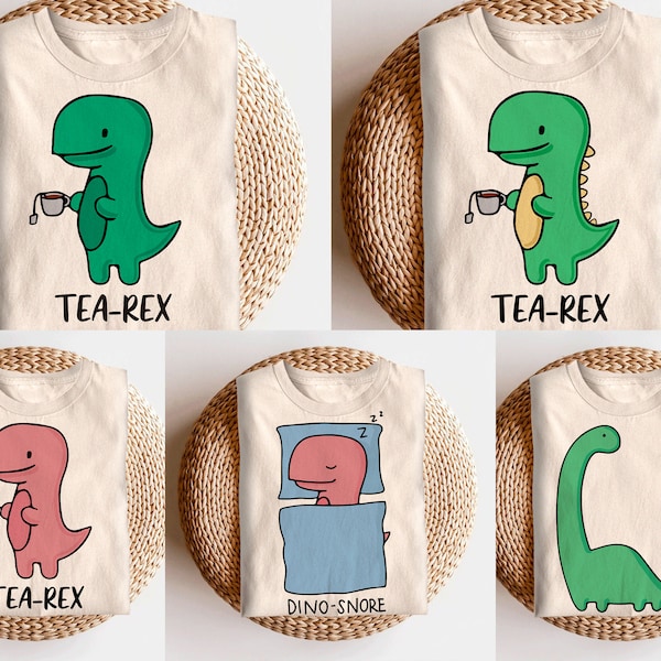 Bundle Tea-Rex Dinosaur SVG, T-Rex SVG, Dino svg, Little boy svg, boy shirt svg, dinosaur birthday, Rawr svg, Cut file Cricut, Silhouette