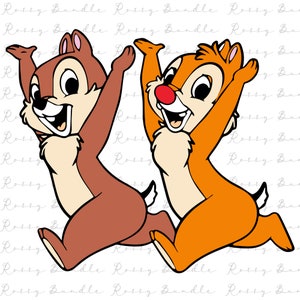 Vector Svg Dale, Chip SVG, Chip n' Dale Clipart, Disneyland Characters Svg, Chipmunk Ears Svg, Disney Cricut File Svg, funny svg, disneyland