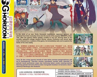 Anime Watch Log Horizon Television Show Log Horizon Eps DVD Anime