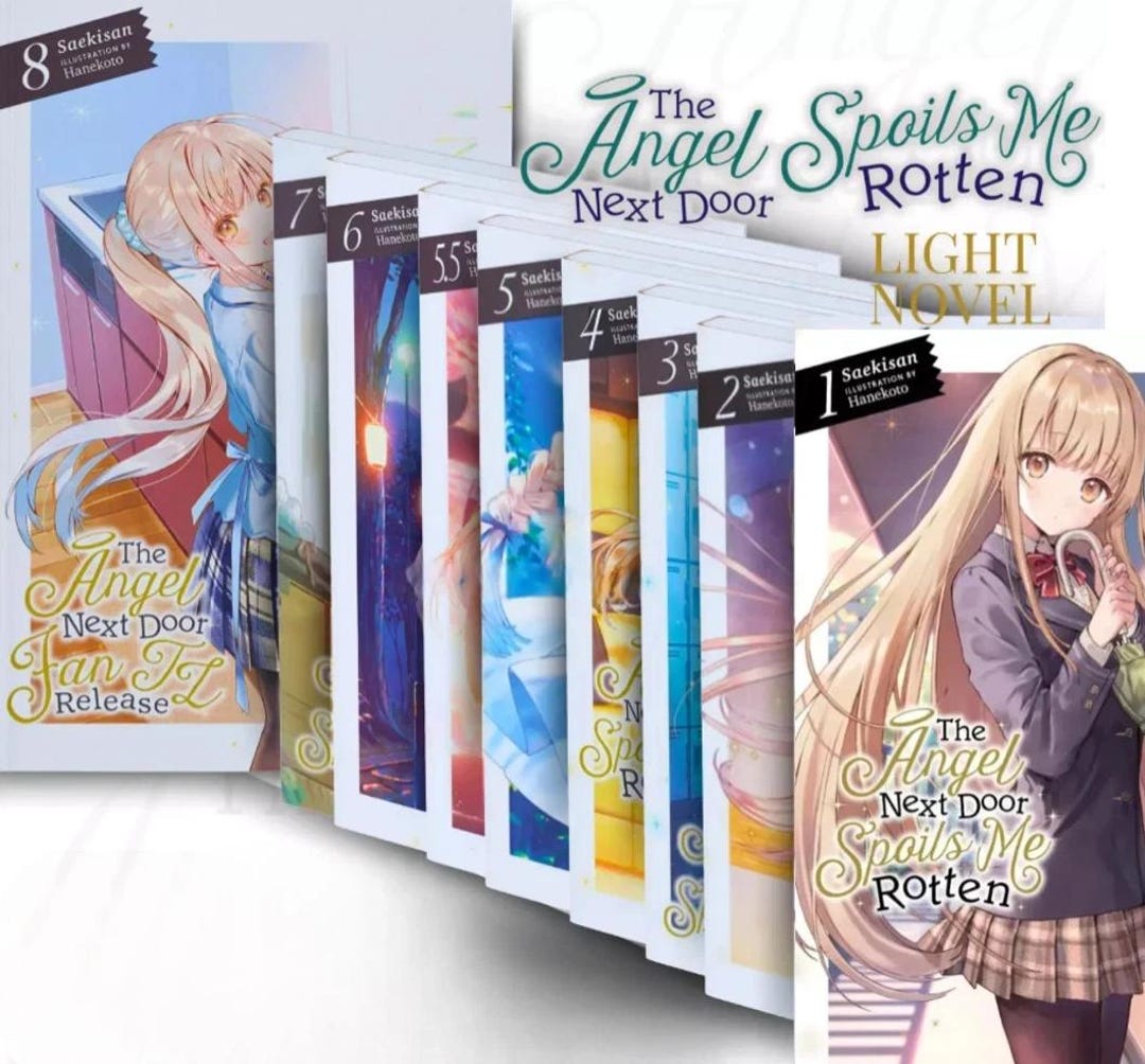 The Angel Next Door Spoils Me Rotten Light Novel Volume
