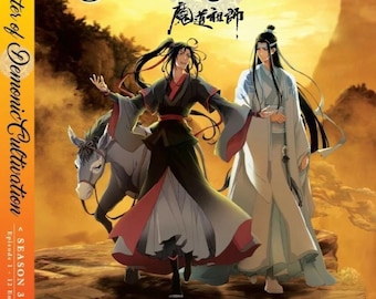 Anime Grandmaster of Demonic Cultivation Staffel 3 Band 1-12 Ende Englische Unterseiten und Alle Region- DHL Express