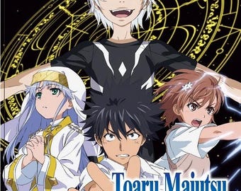 Dvd-anime Toaru Majutsu no Index-serie Seizoen 1+2+3 +Special +Film Complete serie boxset Engels nagesynchroniseerd en alle regio's versneld