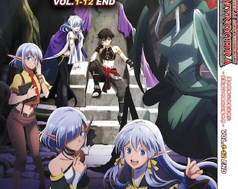 DVD Anime Isekai Mokushiroku Mynoghra:Hametsu No Bunmei(Volume 1-12End) Complete Series English Subtitles and All Region-DHL Express