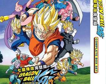 DVD Anime D. Ball Z Kai Serie completa (1-167 Final) Caja con 11 DVD con audio doblado en inglés y envío rápido a todas las regiones