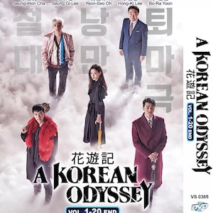 DVD Korean Drama Series A Korean Odyssey Volume 1-20 End Complete Series English Subtitles and All Region -DHL Express