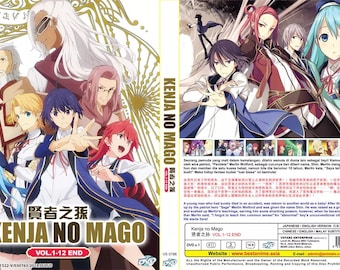 DVD Anime Kenja No Mago(1-12end) English Dubbed and All Region