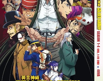 DVD アニメ ゴールデンカムイ シーズン 1-4 巻 1-49 終了 + 4 OVA