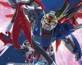 DVD Anime M. S. Gundam Seed Destiny (Band 1-50 Ende) + 4 Specials Komplette Serie Englisch Synchron und Alle Region-Express Versand
