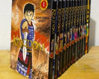 原泰久著『キングダム』(1-13巻)英語版コミック全巻セット 迅速発送