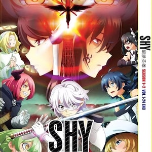 DVD Anime Shy Season 1+2 (Volume 1-24End) Complete TV Series Box Set English Dubbed and All Region-Expedited Shipping