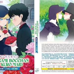 DVD Anime Shinigami Bocchan To Kuro Maid Season 1-3(1-36End) Complete Series Box Set English Dubbed and All Region-Expedite Shipp