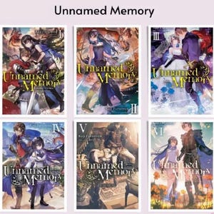 Unbenannte Erinnerung von Kuji Furumiya Light Novel Englische Version Band 1-6 - Express Versand