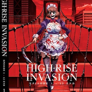 DVD Anime High Rise Invasion(1-12End) Complete Series Box Set English Subtitles and All Region- DHL Express