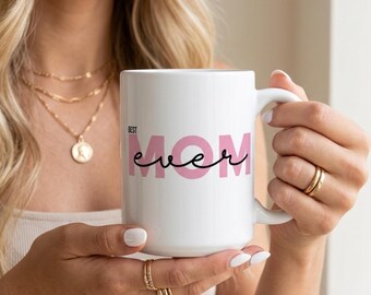 Personalized MOM Mug with Photos, Custom Mom Cup, Photo Collage Mug, Gift for Mom, Birthday, Christmas, Custom Coffee Mug, Mother's Day Gift