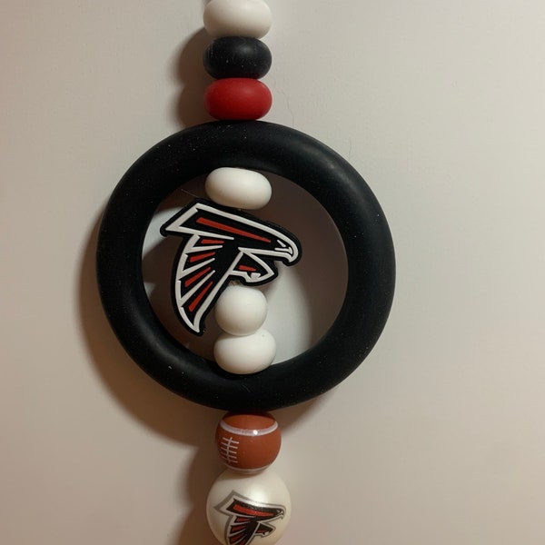 Atlanta Falcons Rear View Mirror Car Charm